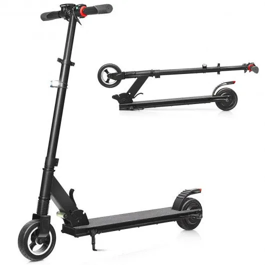 250W Portable Folding Electric Kick Scooter Brushless Motor 6" Tire