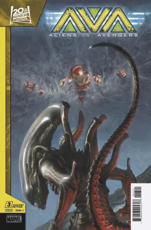 Aliens vs Avengers #3 (Of 4) Paolo Rivera Variant *one copy per customer*