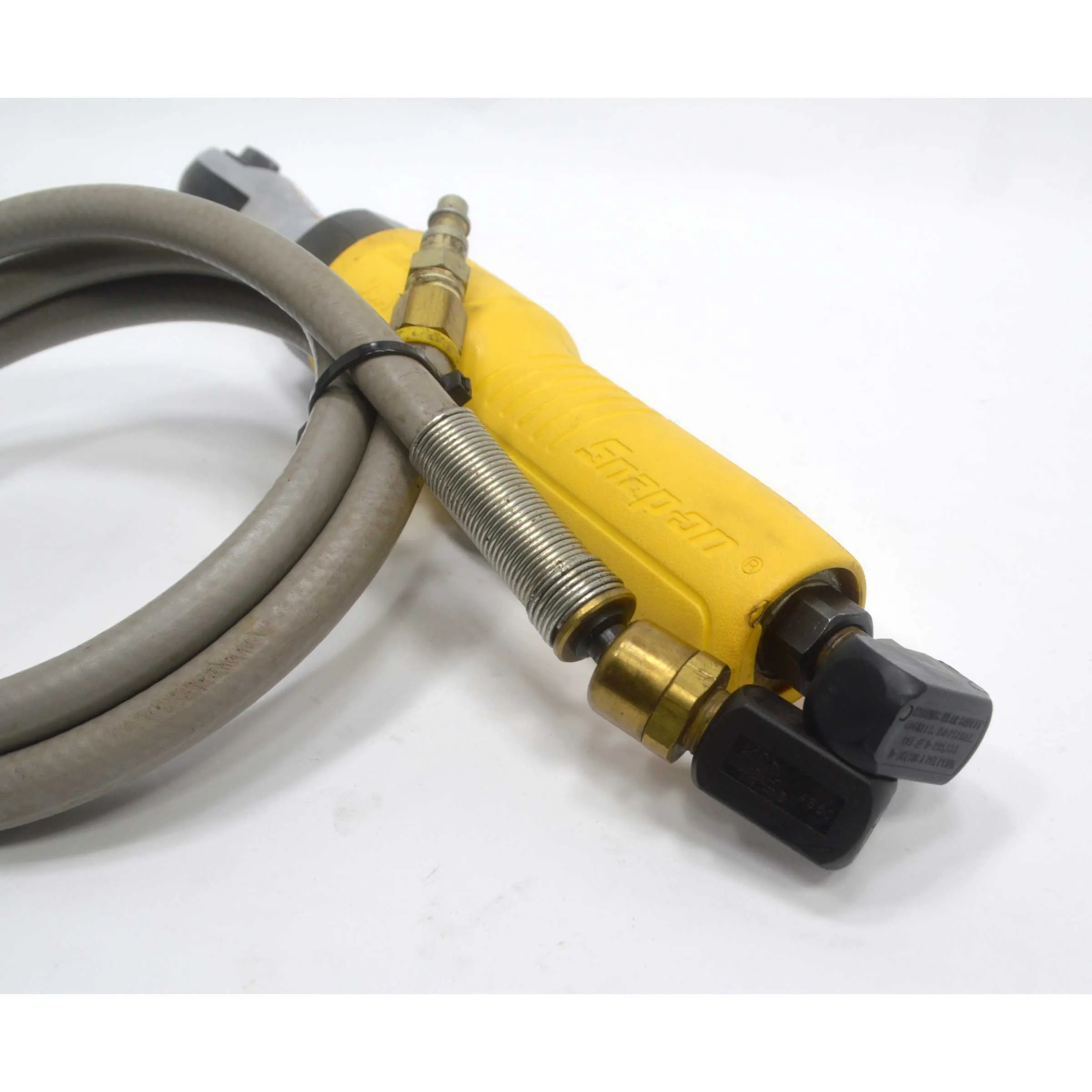 Briefly Used SNAP-ON PNEUMATIC RATCHET FAR720-Y Rare Yellow  SWIVEL ADAPTER AS60