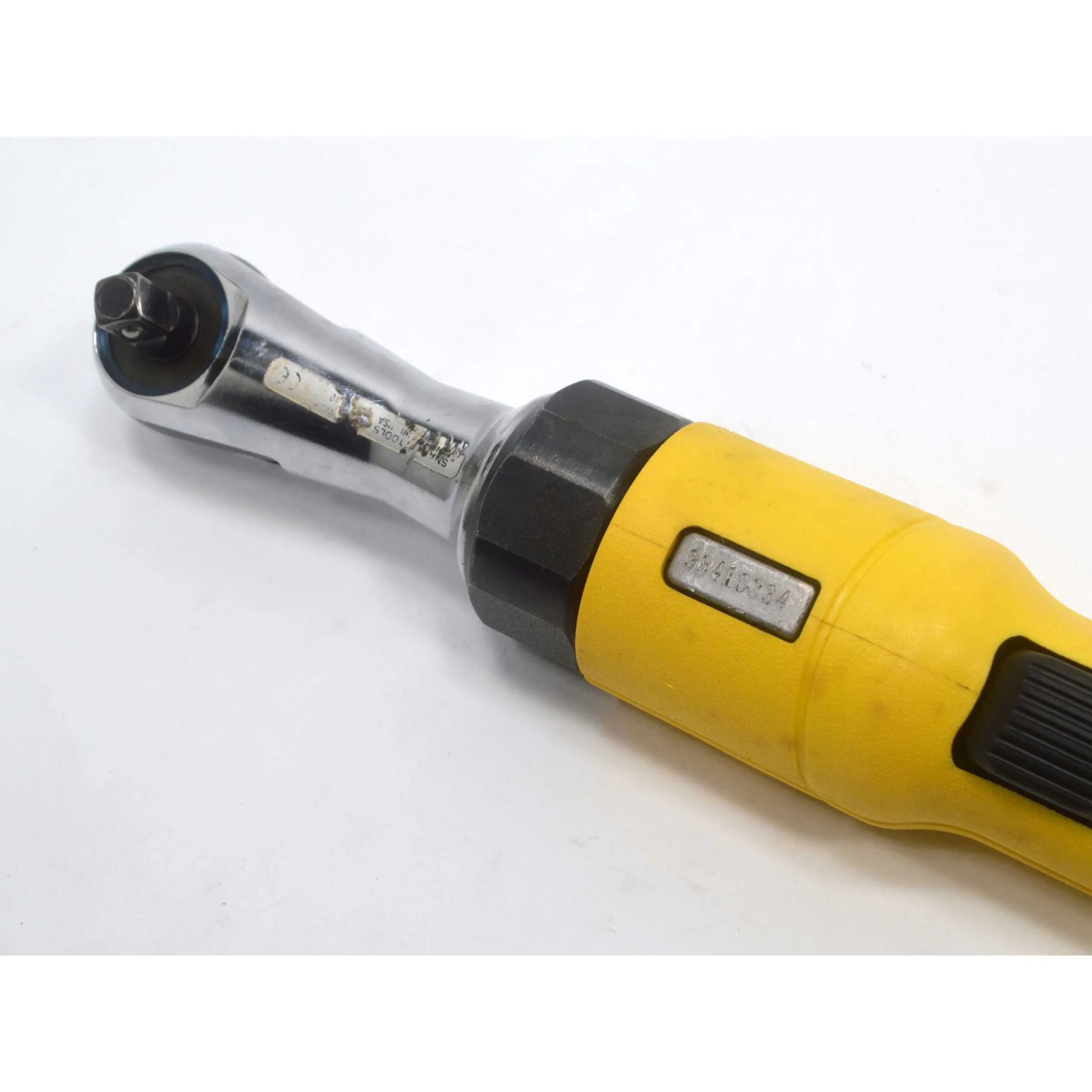Briefly Used SNAP-ON PNEUMATIC RATCHET FAR720-Y Rare Yellow  SWIVEL ADAPTER AS60