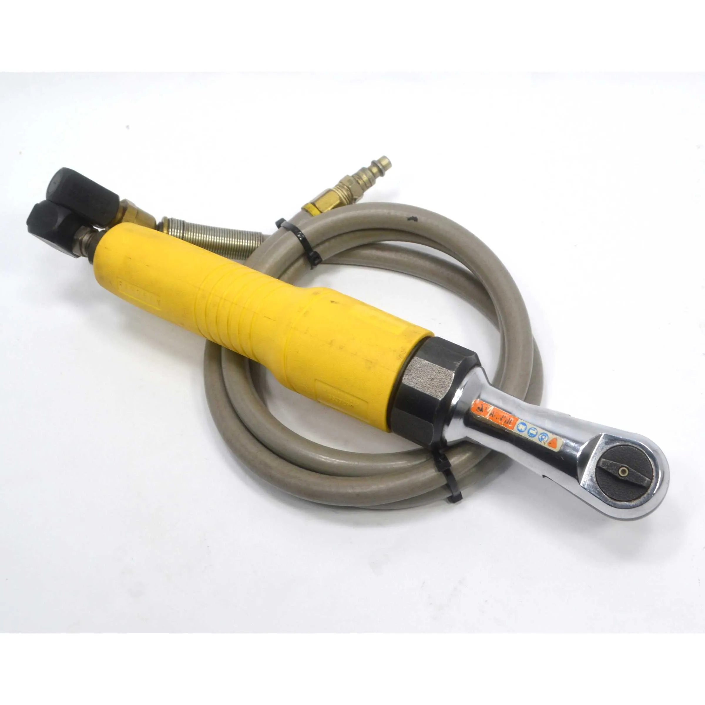 Briefly Used SNAP-ON PNEUMATIC RATCHET FAR720-Y Rare Yellow  SWIVEL ADAPTER AS60