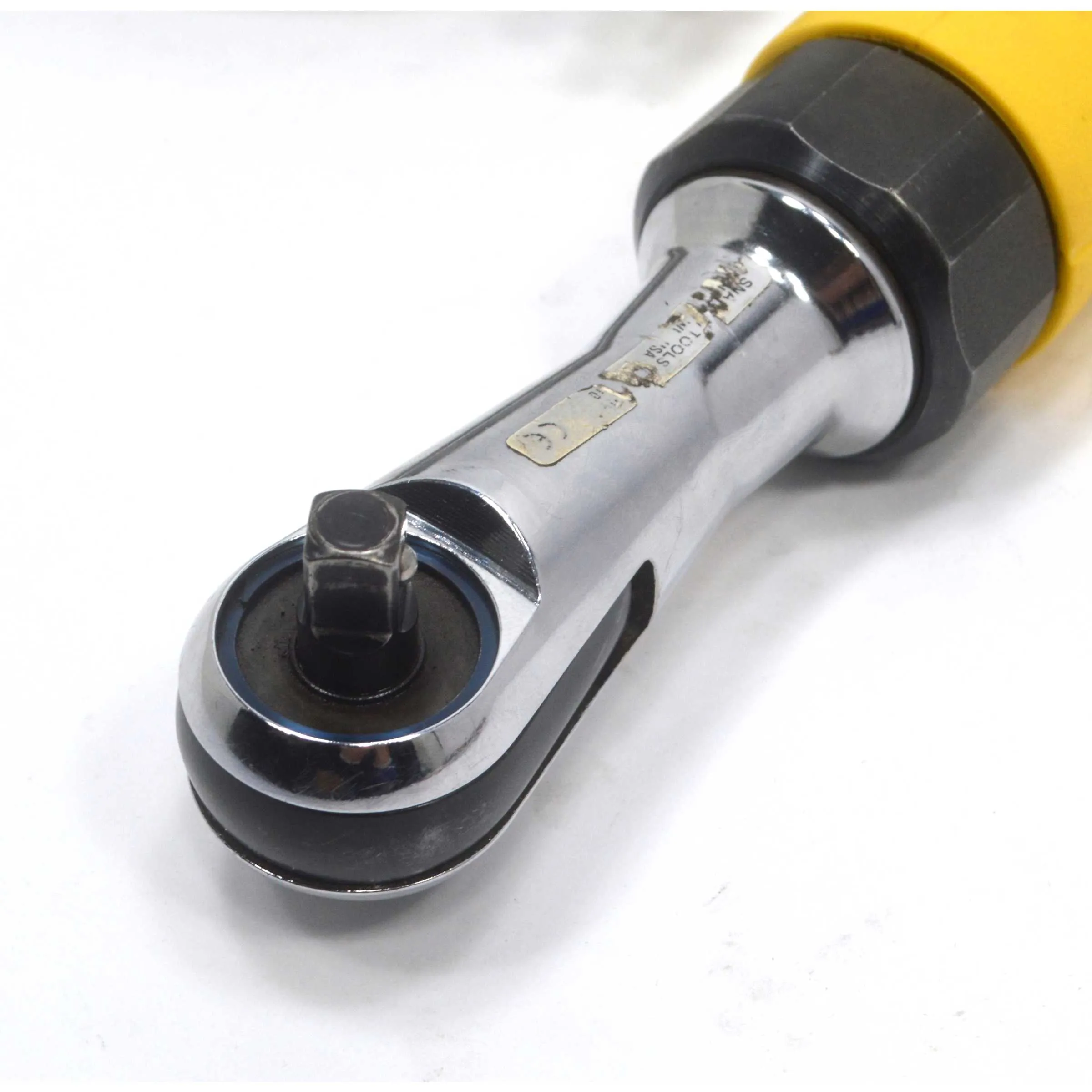 Briefly Used SNAP-ON PNEUMATIC RATCHET FAR720-Y Rare Yellow  SWIVEL ADAPTER AS60