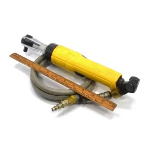 Briefly Used SNAP-ON PNEUMATIC RATCHET FAR720-Y Rare Yellow  SWIVEL ADAPTER AS60