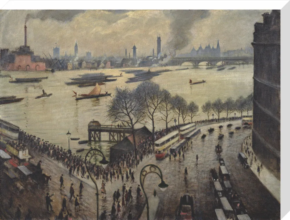Christopher Richard Wynne Nevinson, Blackfriars Bridge, London