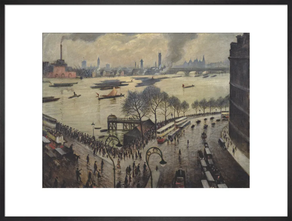 Christopher Richard Wynne Nevinson, Blackfriars Bridge, London