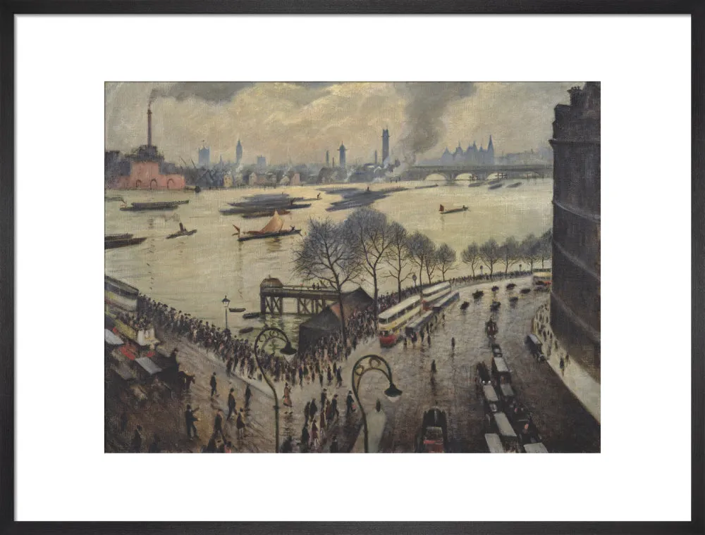 Christopher Richard Wynne Nevinson, Blackfriars Bridge, London