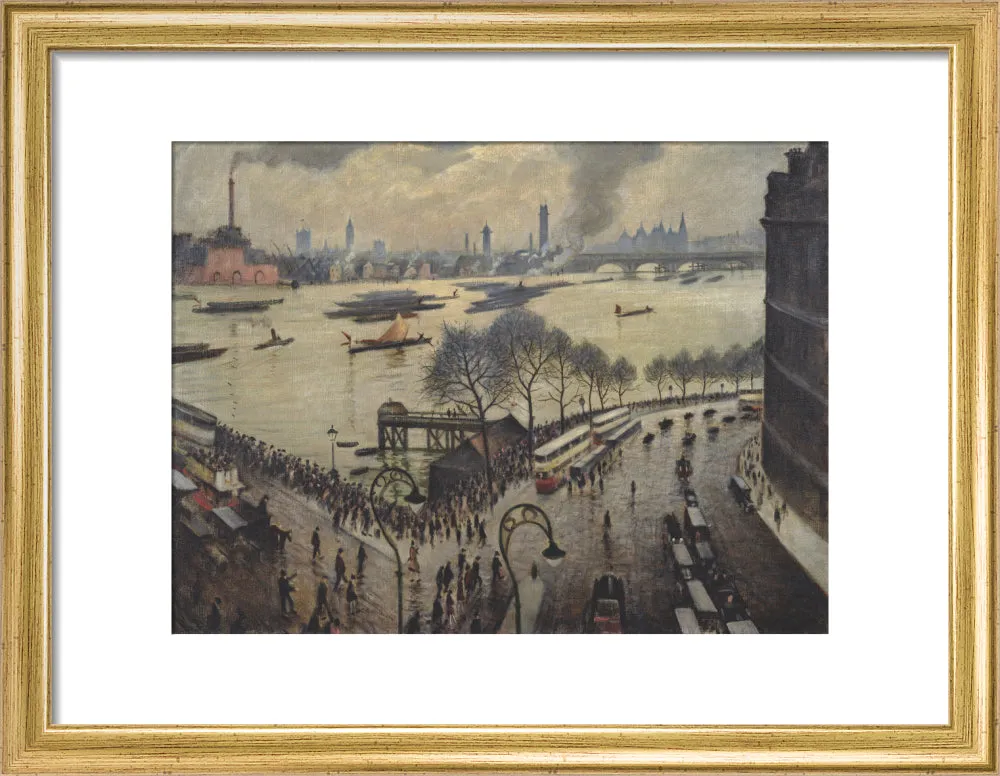 Christopher Richard Wynne Nevinson, Blackfriars Bridge, London