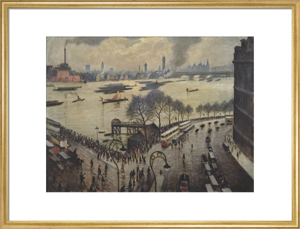 Christopher Richard Wynne Nevinson, Blackfriars Bridge, London