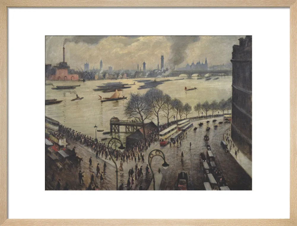 Christopher Richard Wynne Nevinson, Blackfriars Bridge, London