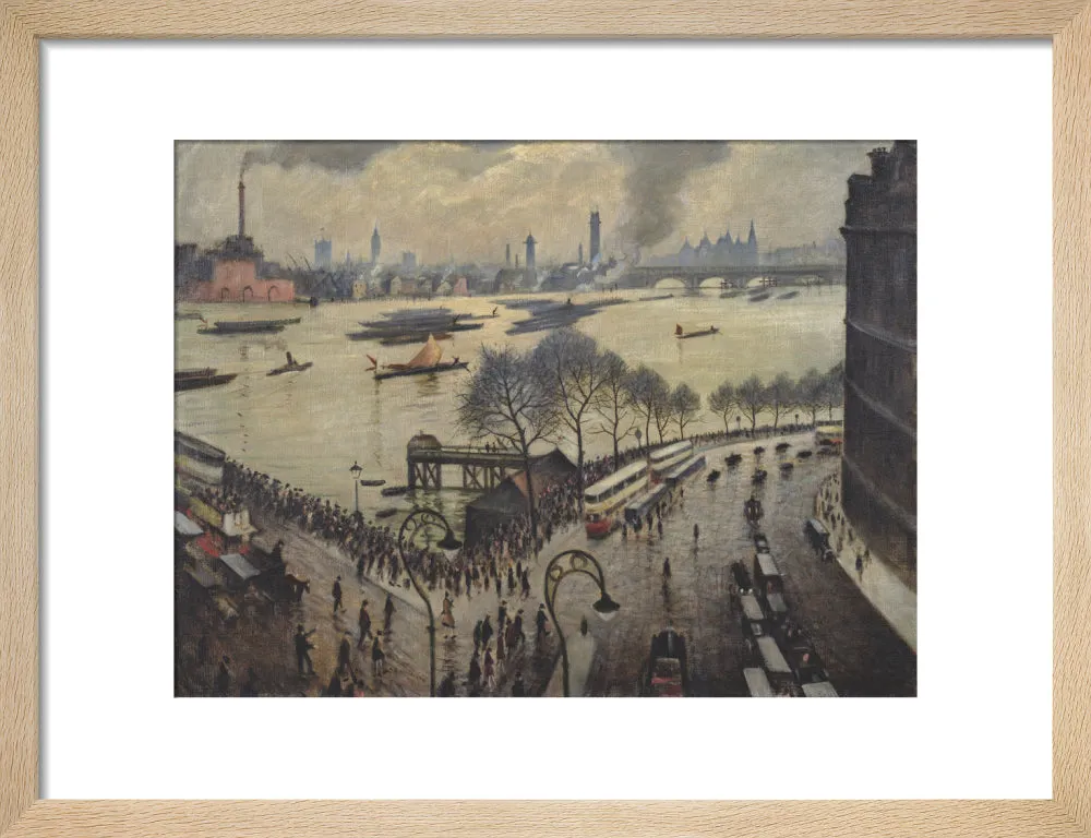 Christopher Richard Wynne Nevinson, Blackfriars Bridge, London