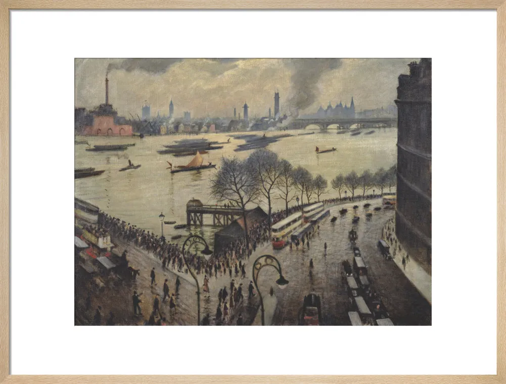 Christopher Richard Wynne Nevinson, Blackfriars Bridge, London