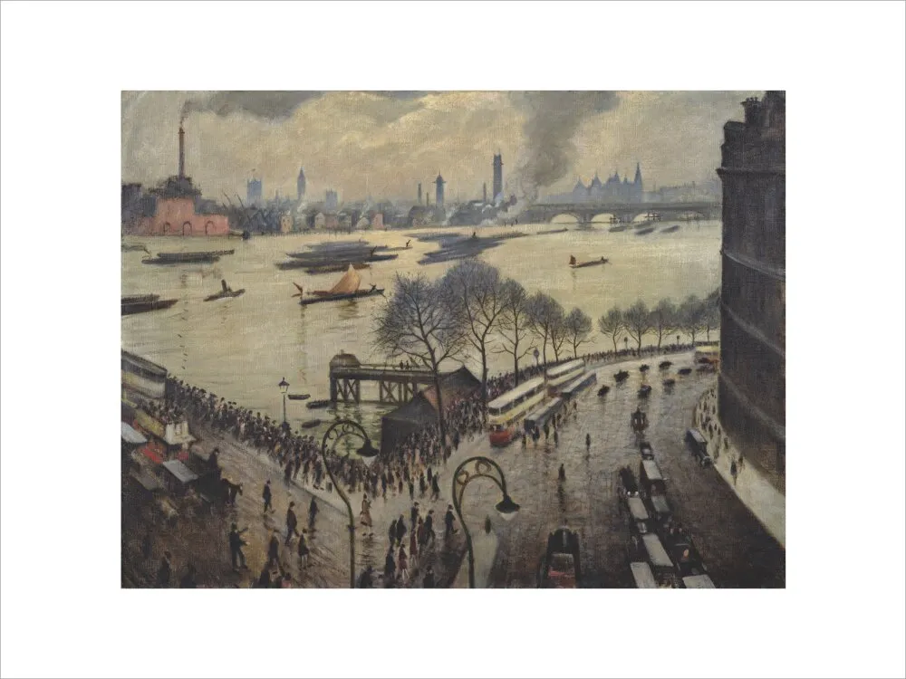 Christopher Richard Wynne Nevinson, Blackfriars Bridge, London