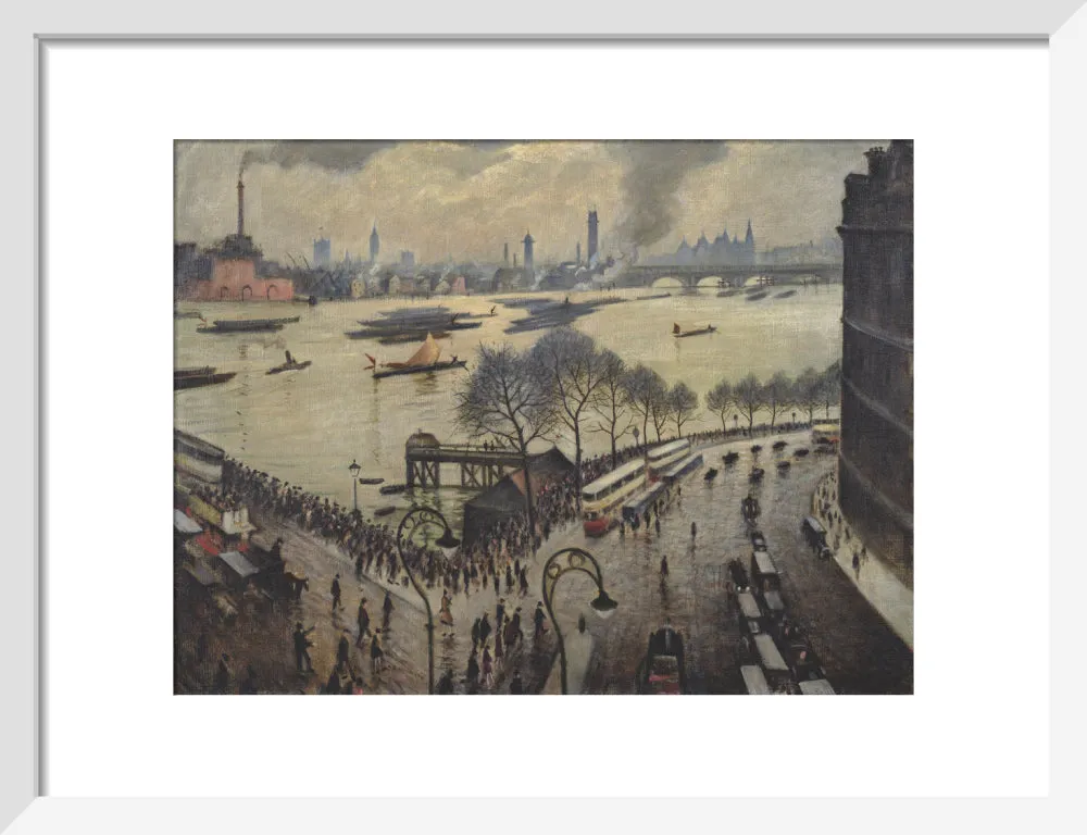 Christopher Richard Wynne Nevinson, Blackfriars Bridge, London