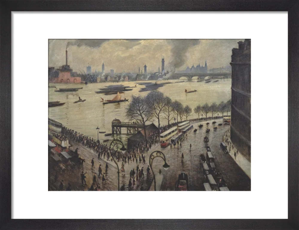 Christopher Richard Wynne Nevinson, Blackfriars Bridge, London