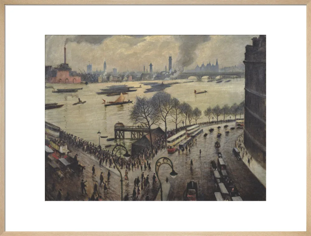 Christopher Richard Wynne Nevinson, Blackfriars Bridge, London