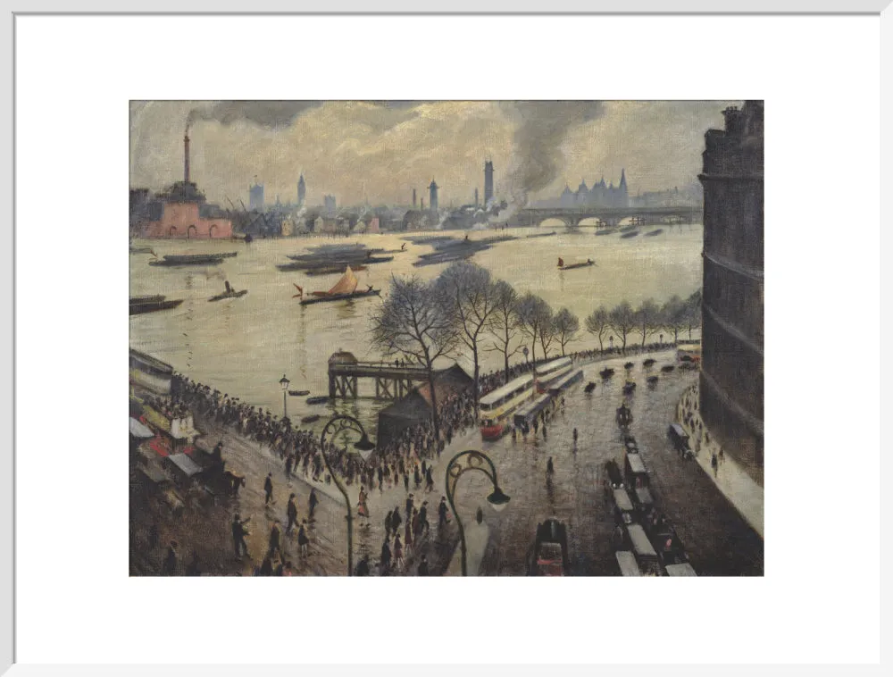 Christopher Richard Wynne Nevinson, Blackfriars Bridge, London