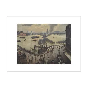 Christopher Richard Wynne Nevinson, Blackfriars Bridge, London