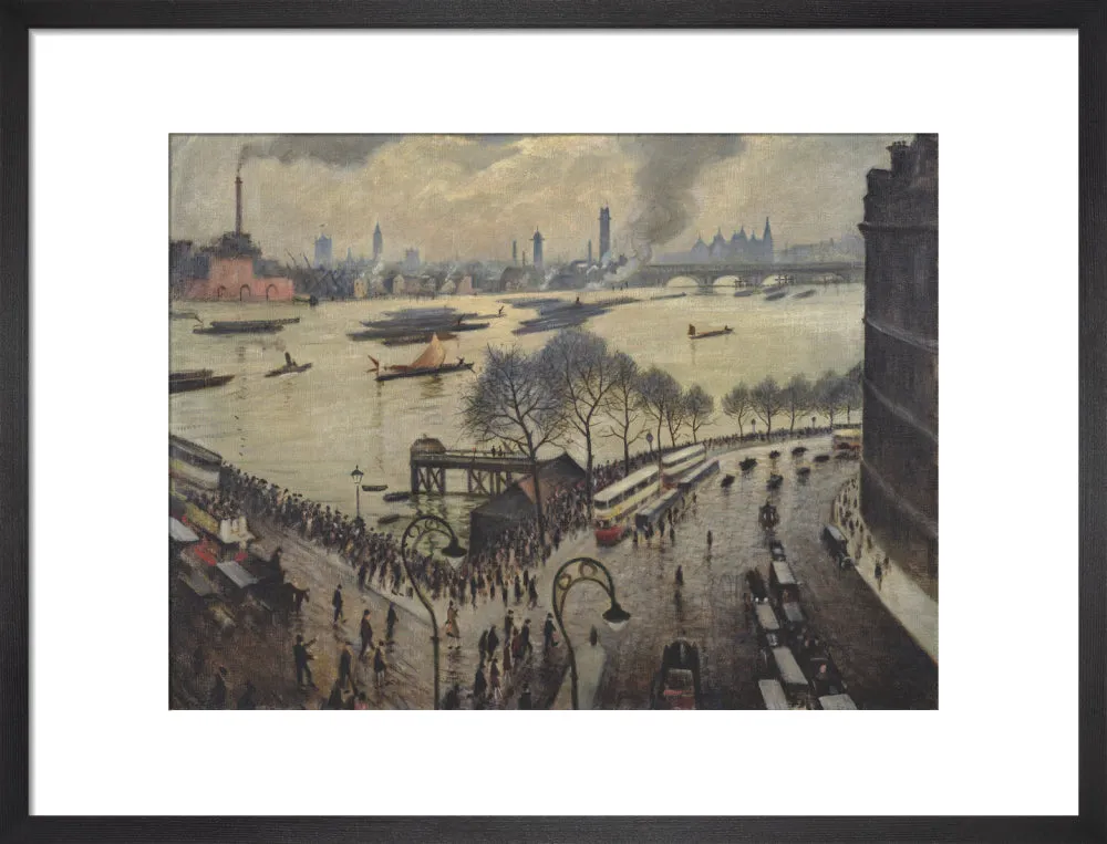 Christopher Richard Wynne Nevinson, Blackfriars Bridge, London