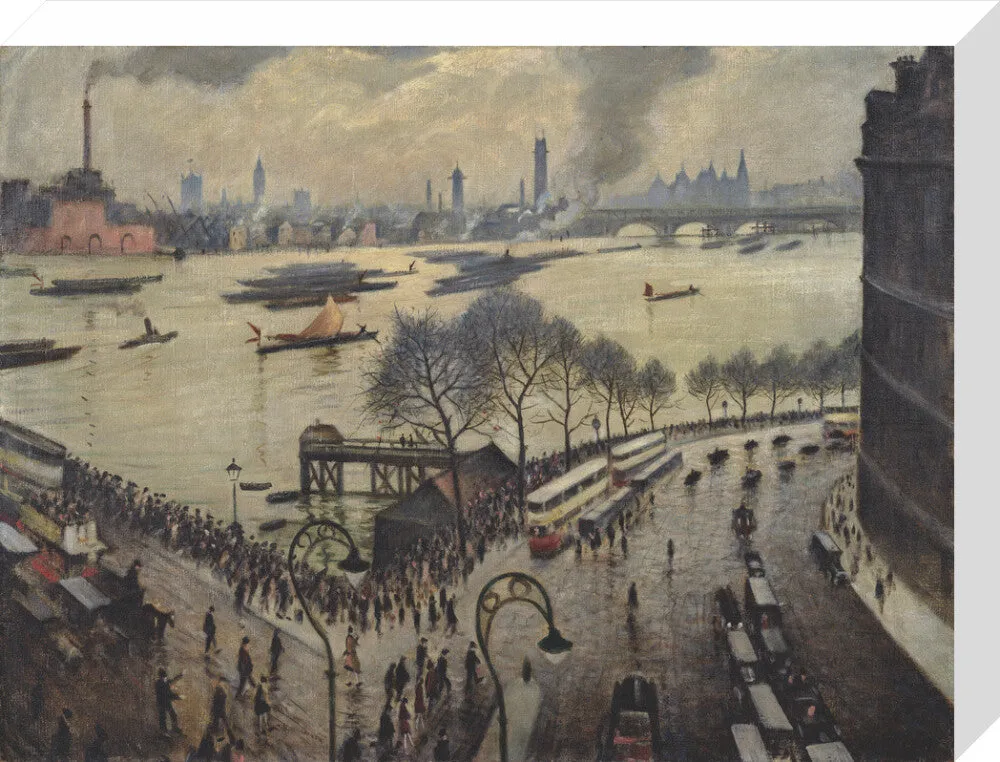 Christopher Richard Wynne Nevinson, Blackfriars Bridge, London