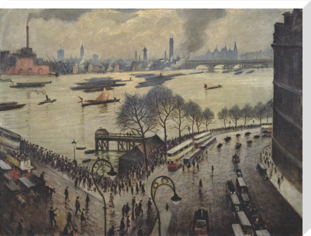 Christopher Richard Wynne Nevinson, Blackfriars Bridge, London