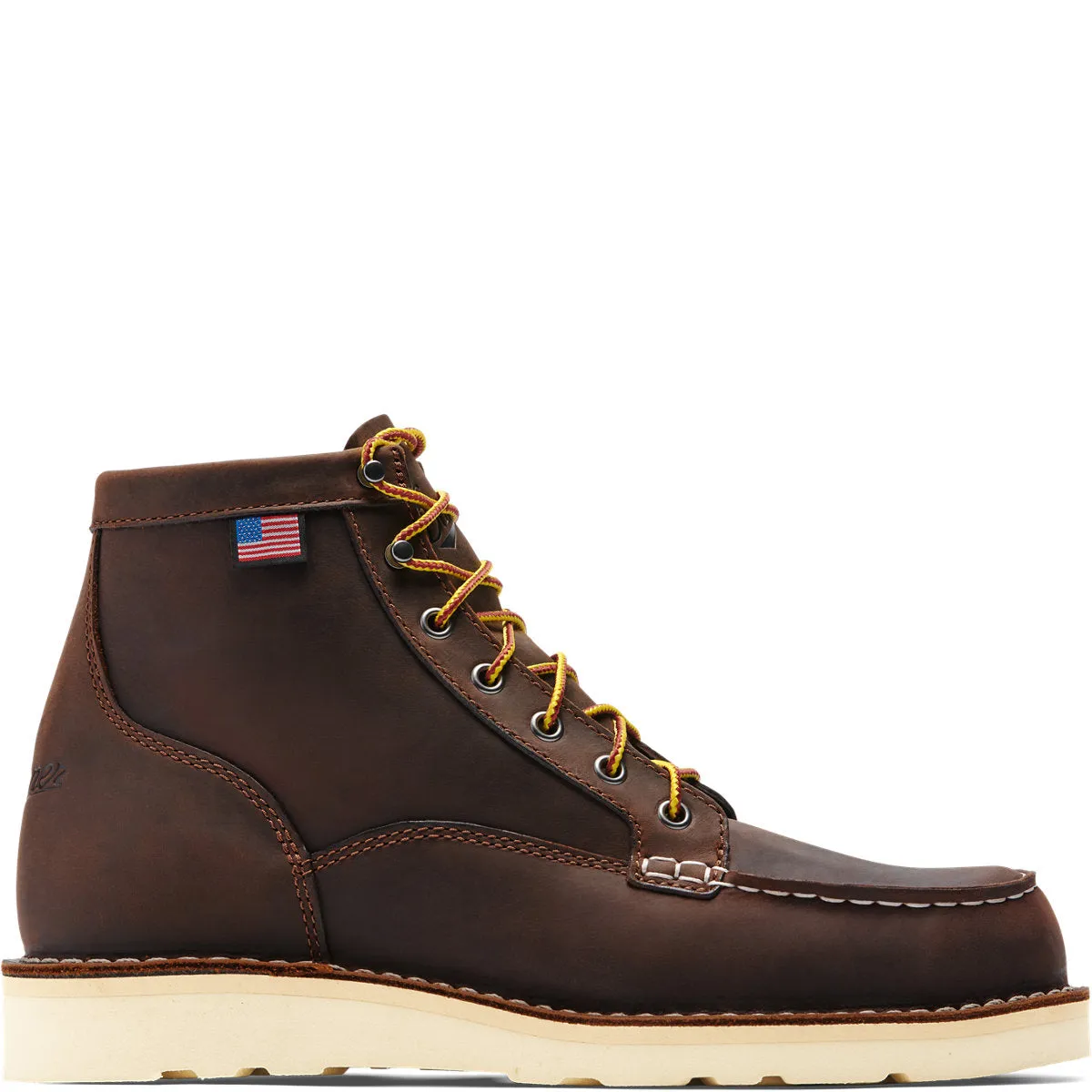 Danner Men's Bull Run Toe 6" Boot in Brown