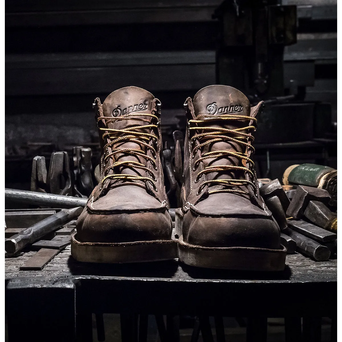 Danner Men's Bull Run Toe 6" Boot in Brown