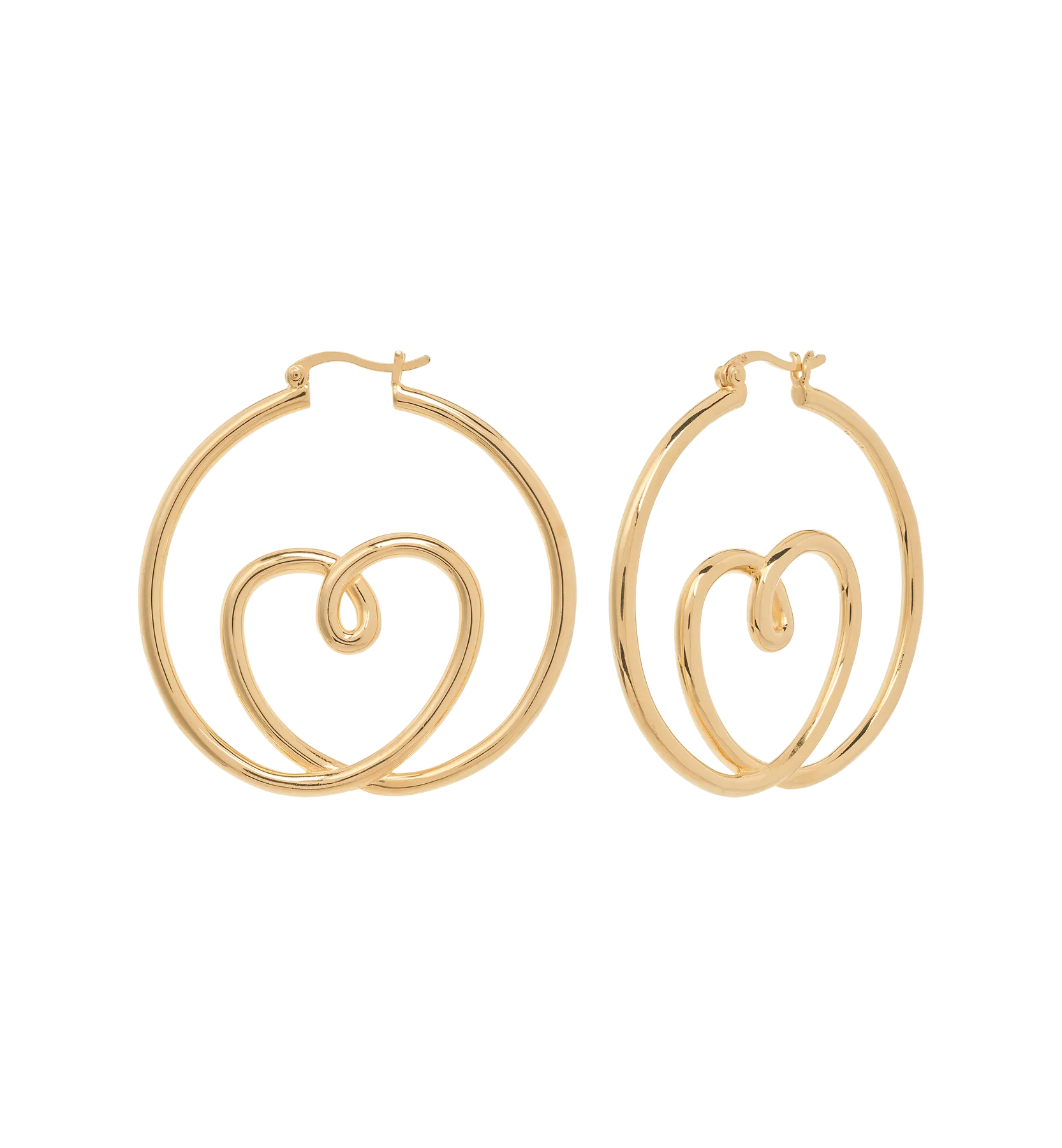 Head Over Heels Hoop Earrings