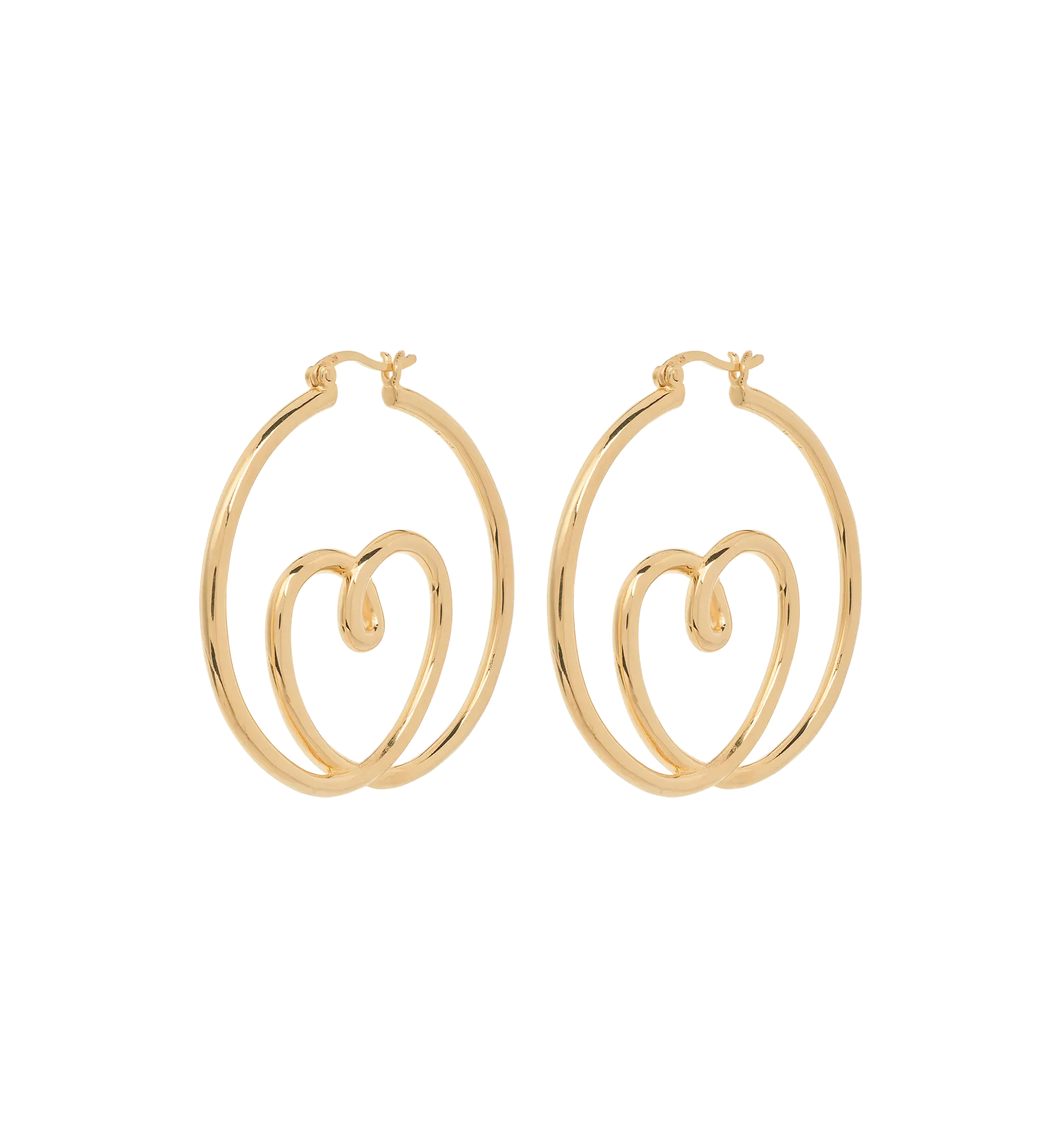 Head Over Heels Hoop Earrings