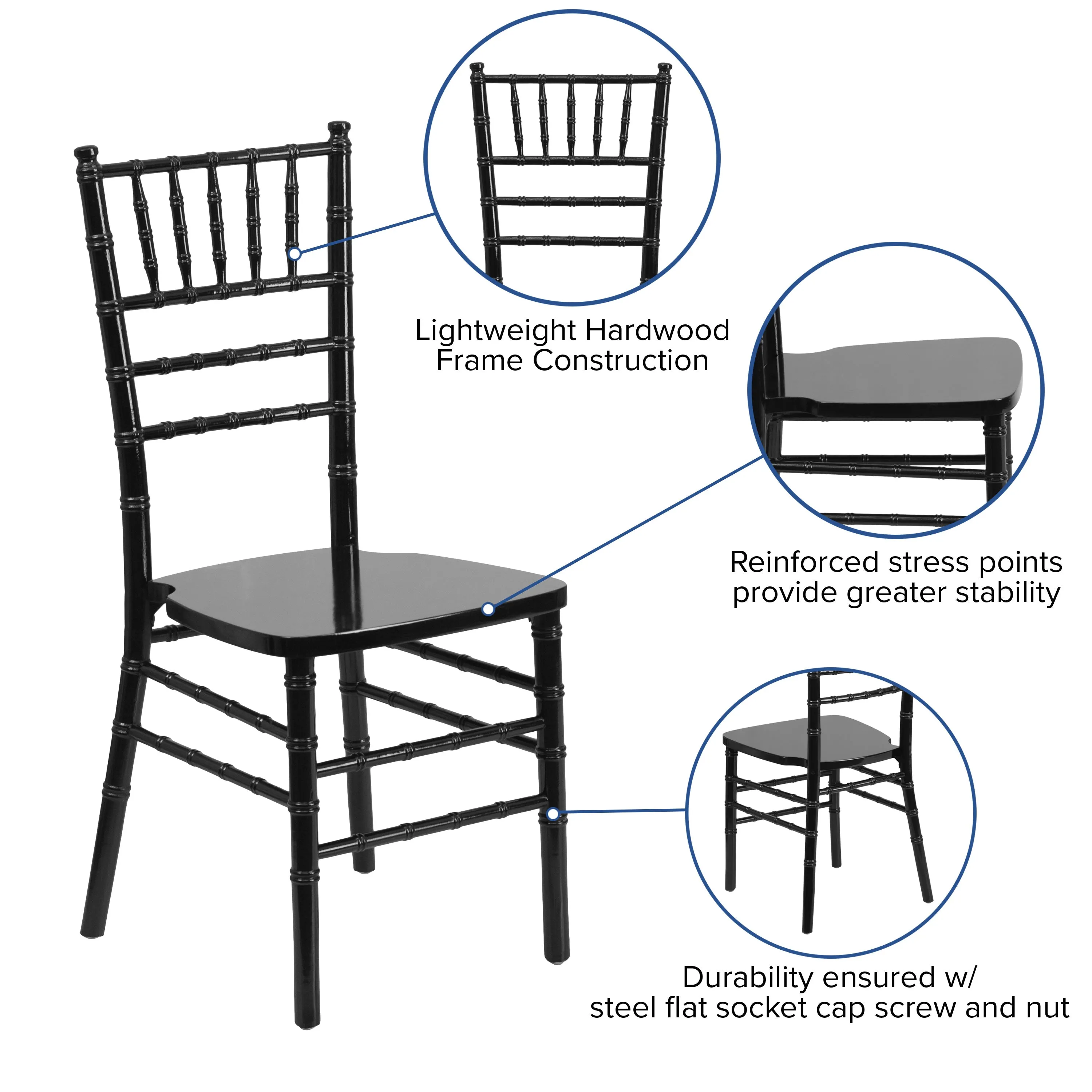 HERCULES Series Wood Chiavari Chair