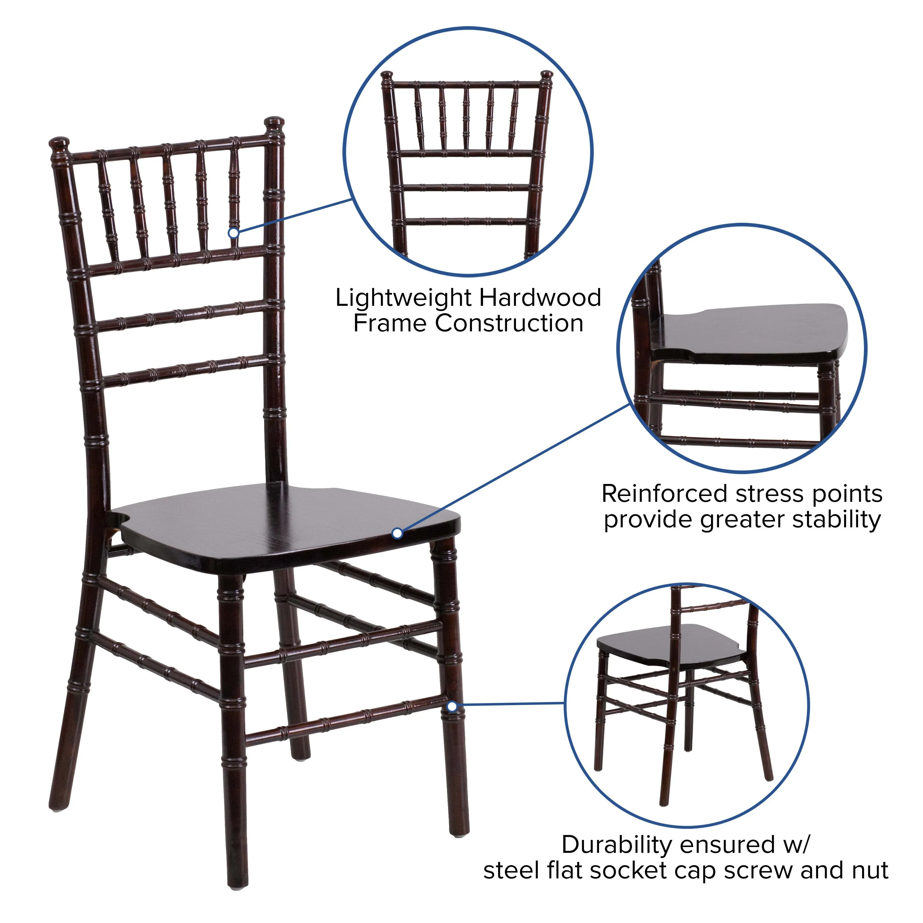 HERCULES Series Wood Chiavari Chair