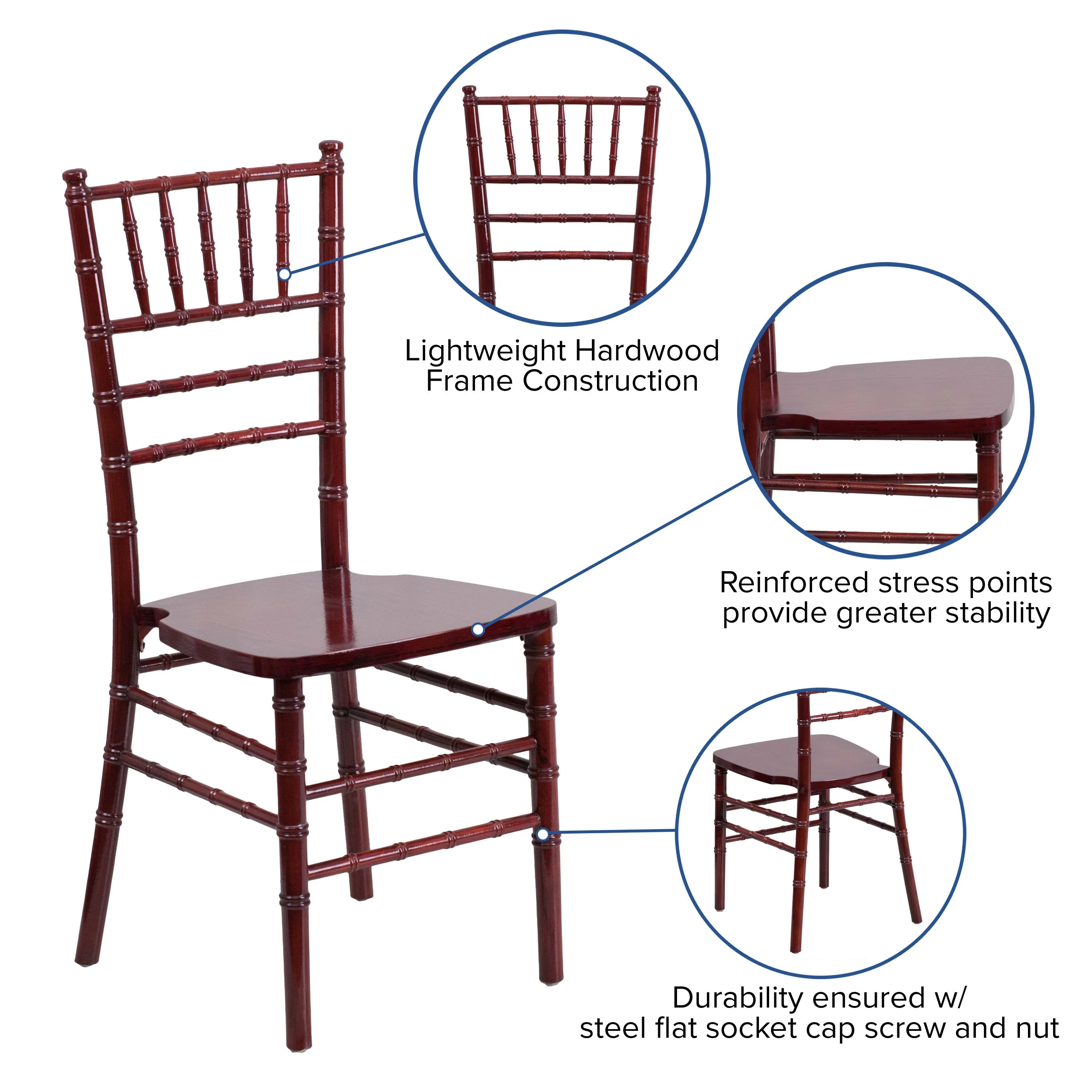 HERCULES Series Wood Chiavari Chair