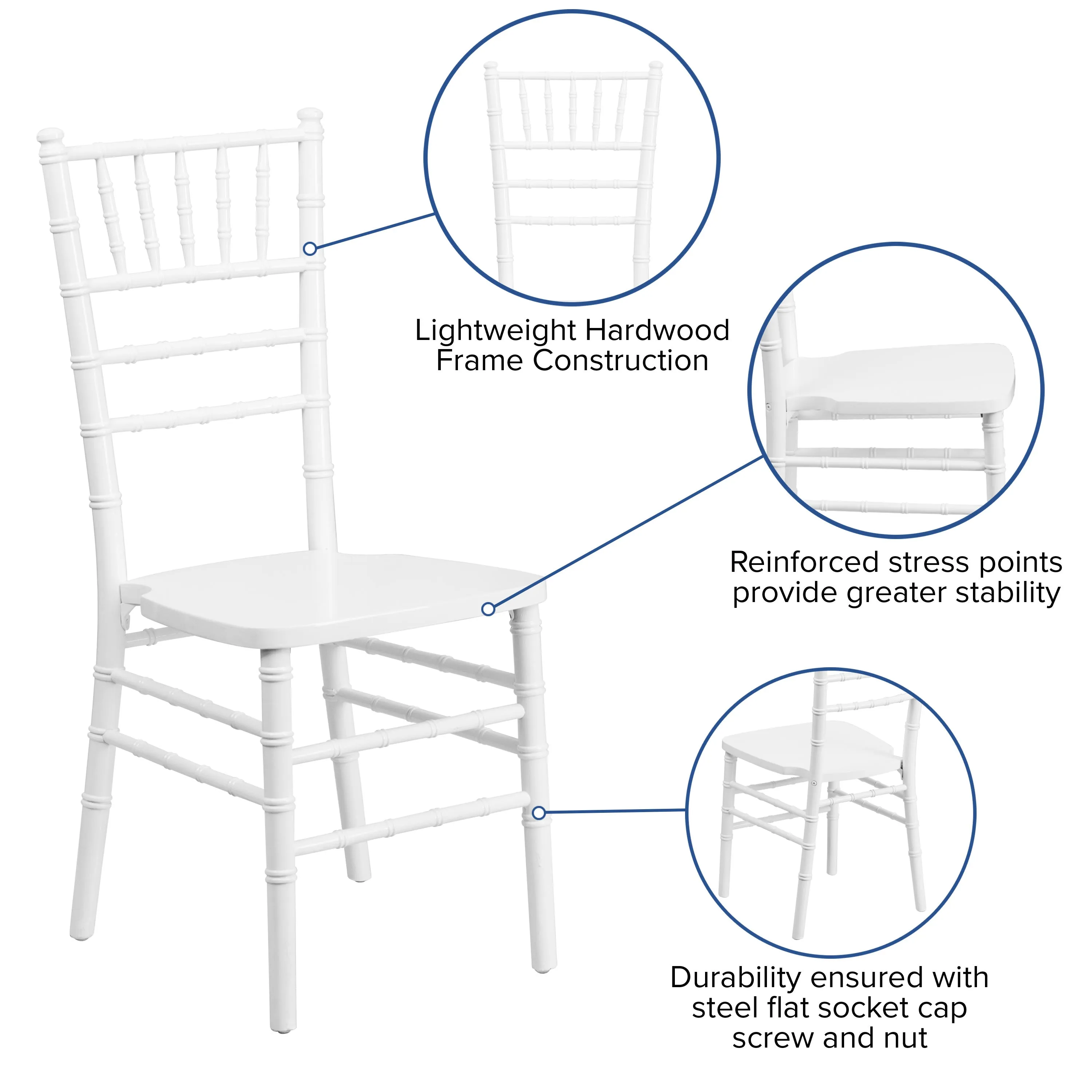 HERCULES Series Wood Chiavari Chair