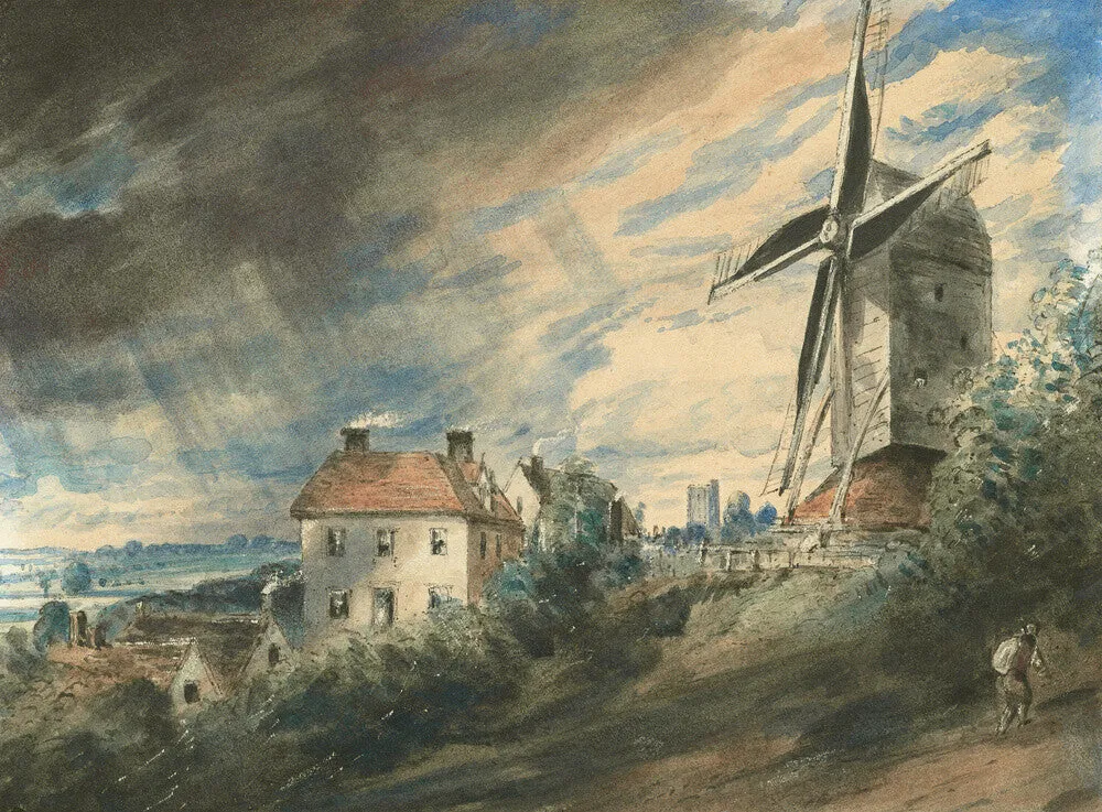 John Constable, Stanway Mill, near Colchester