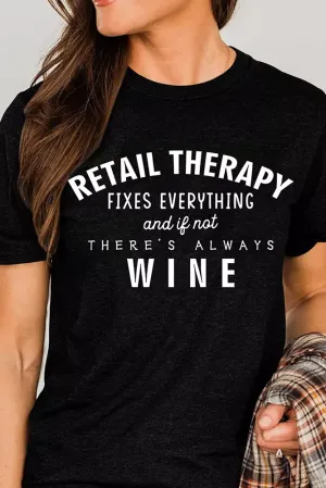 Retail Therapy Graphic Shirt