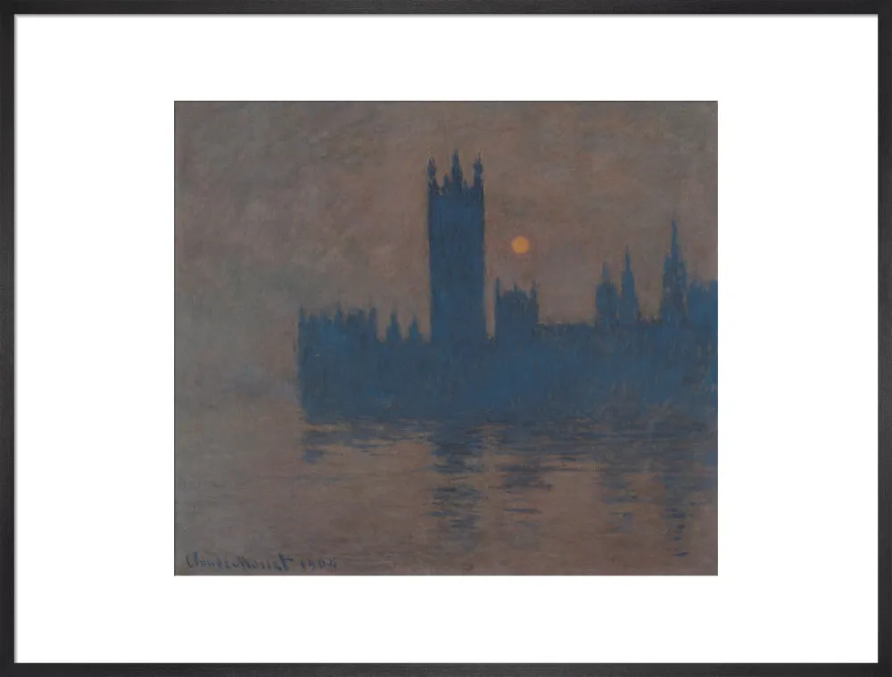 The Houses of Parliament. Sunset