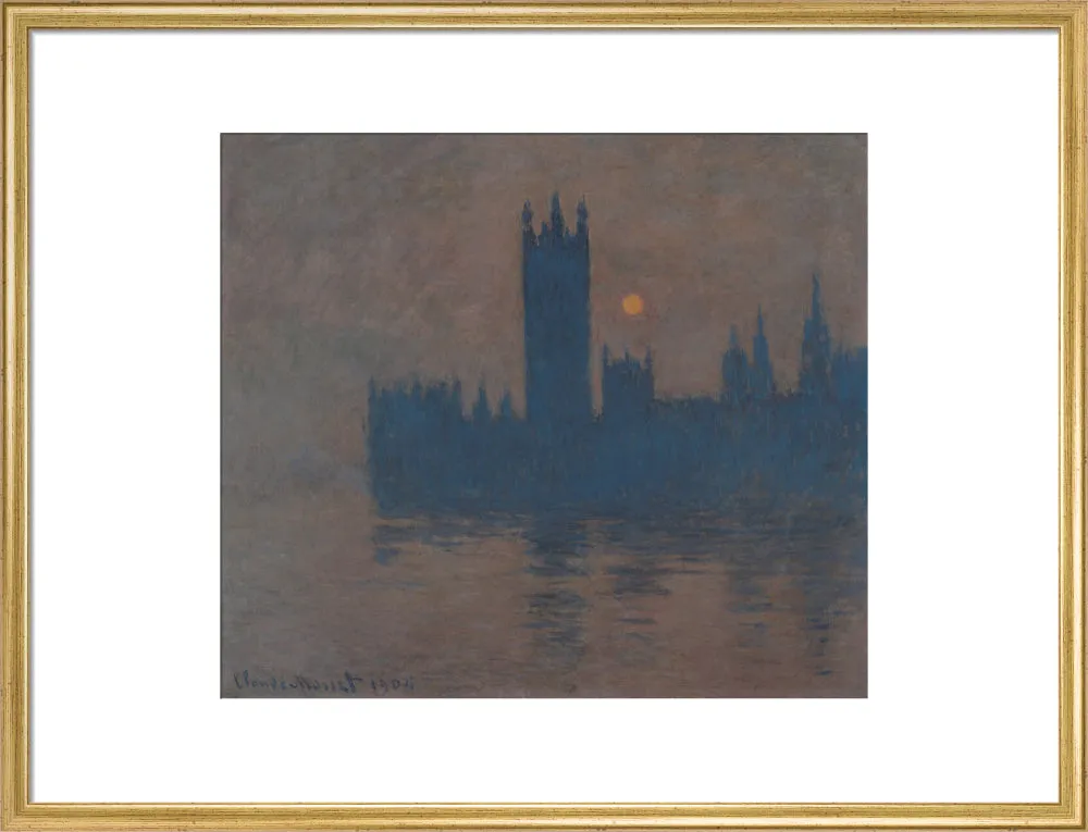 The Houses of Parliament. Sunset