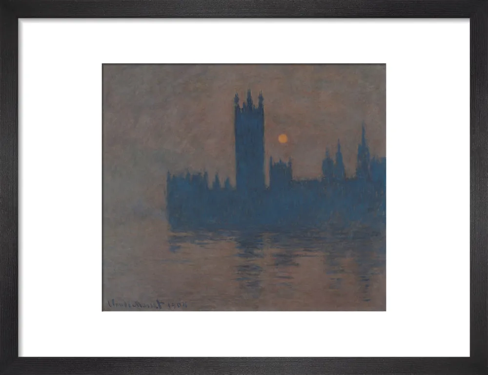 The Houses of Parliament. Sunset