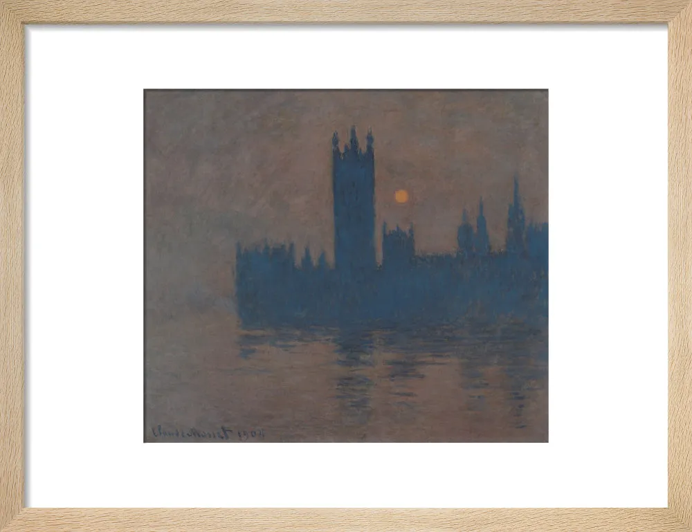 The Houses of Parliament. Sunset