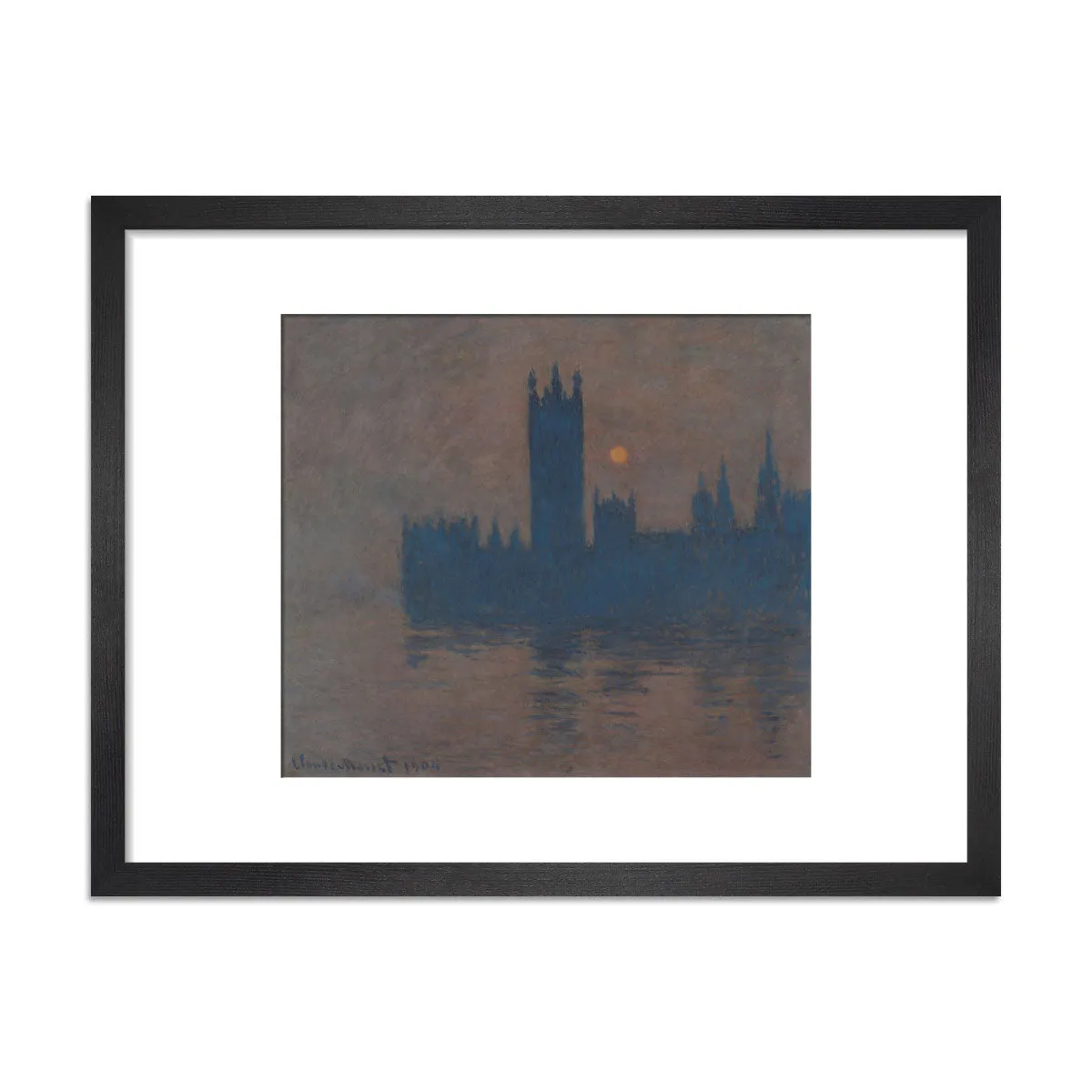 The Houses of Parliament. Sunset