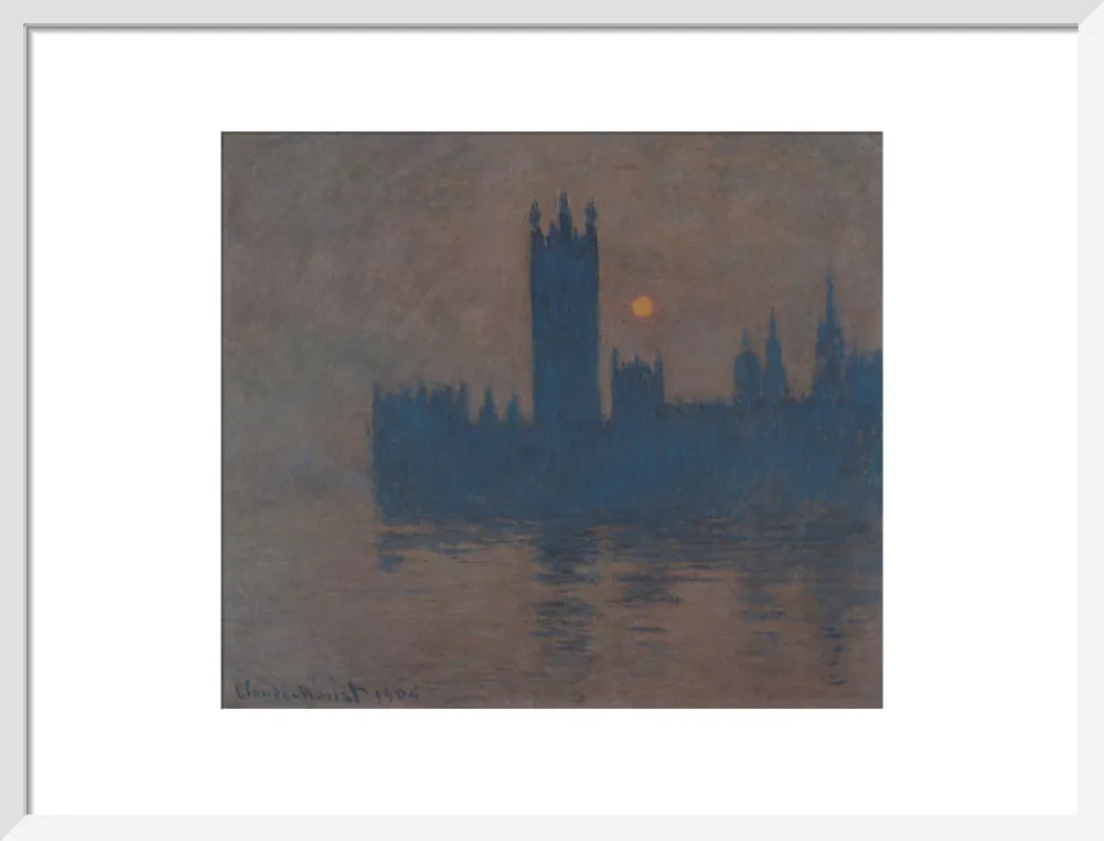 The Houses of Parliament. Sunset