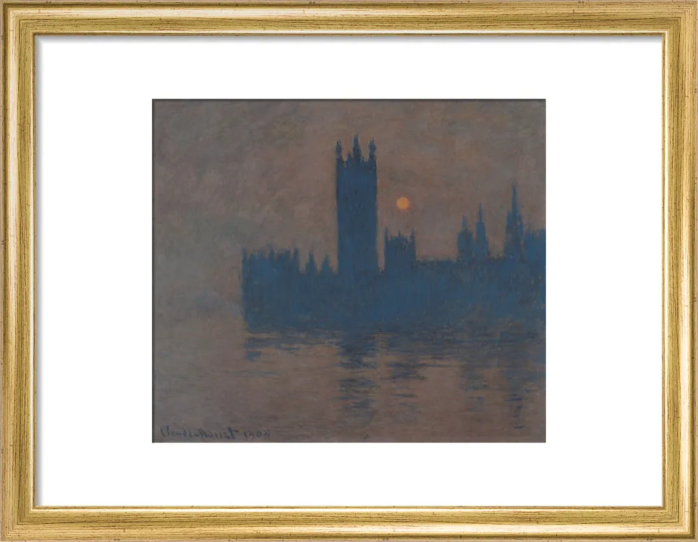 The Houses of Parliament. Sunset