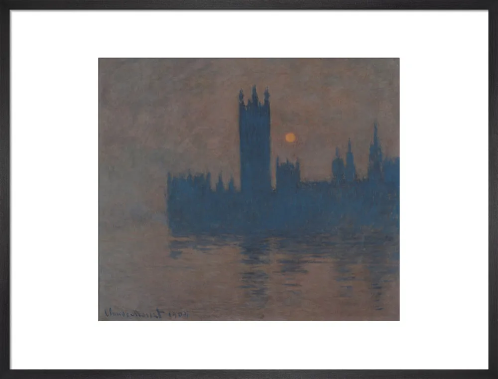 The Houses of Parliament. Sunset