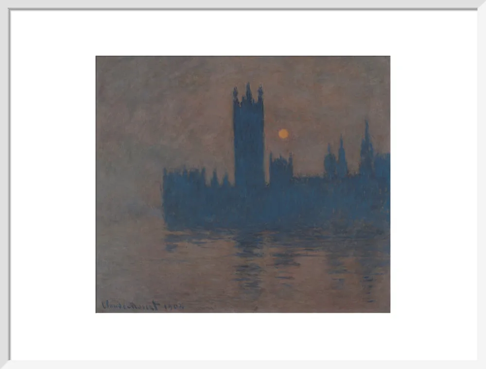 The Houses of Parliament. Sunset