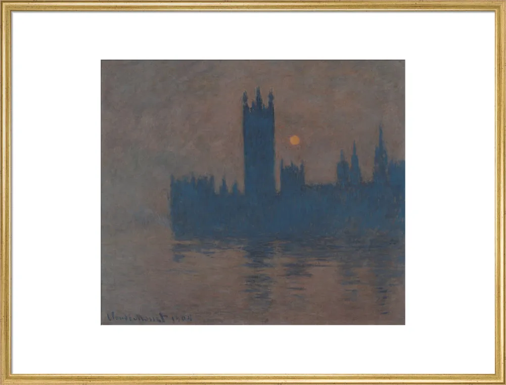 The Houses of Parliament. Sunset