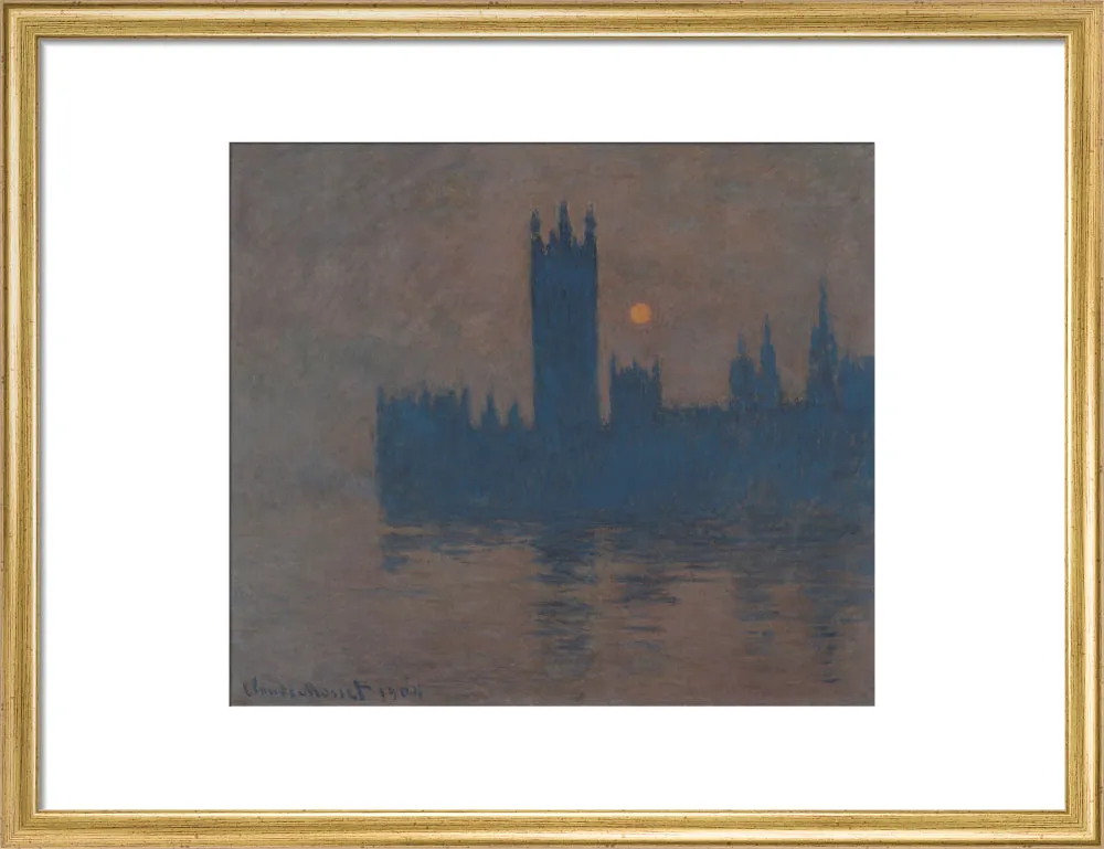 The Houses of Parliament. Sunset