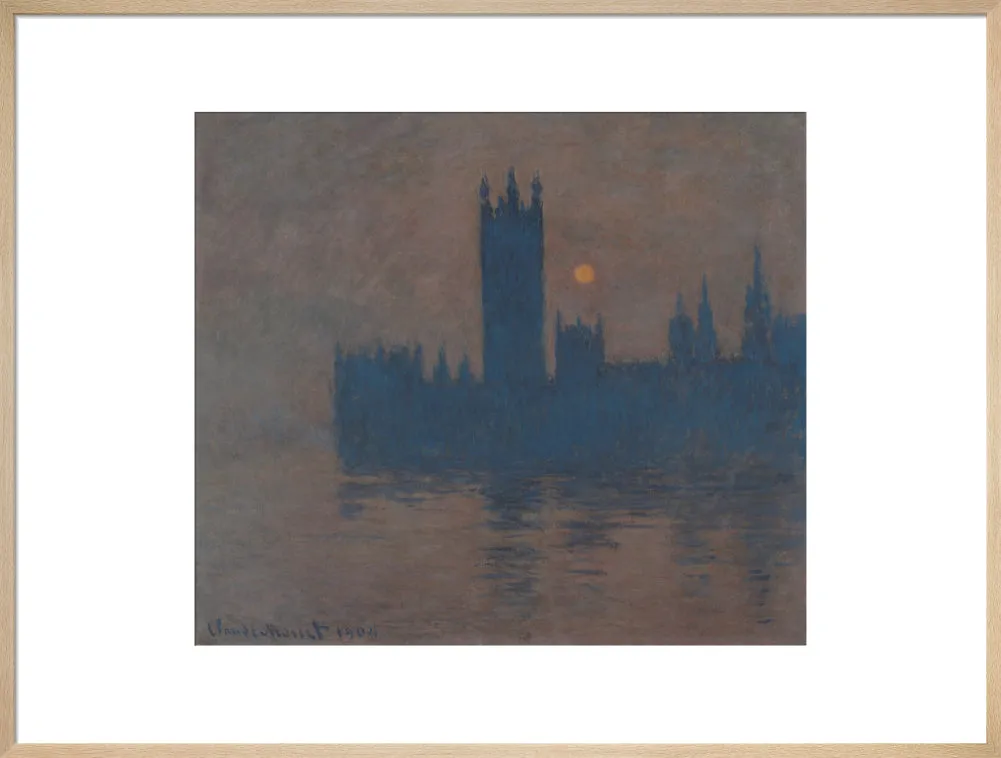 The Houses of Parliament. Sunset