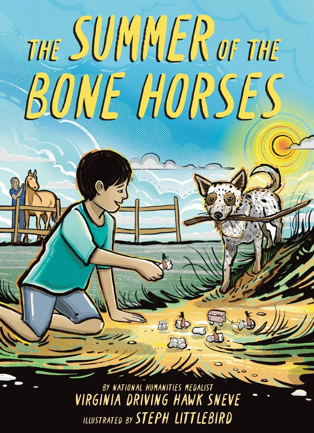 The Summer of the Bone Horses: A Chapter Book Hardcover  April 1, 2025