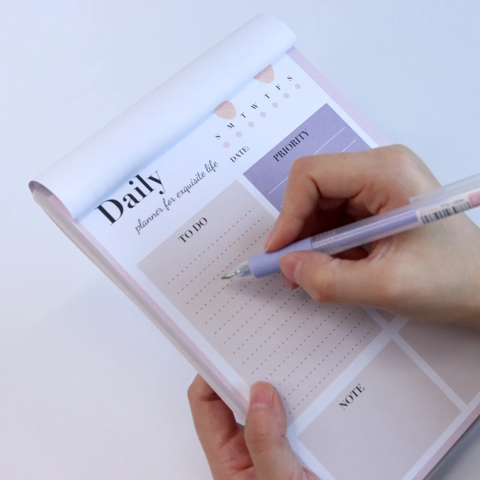 Yearly, Weekly, Daily Planner With Manager Notepad