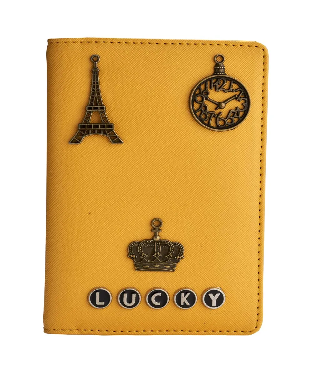 Yellow Passport Cover